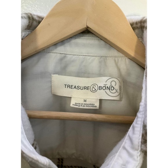 Treasure & Bond 100% Plaid Wool Coat - Picture 2 of 6